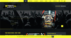 Desktop Screenshot of deftickets.co.uk